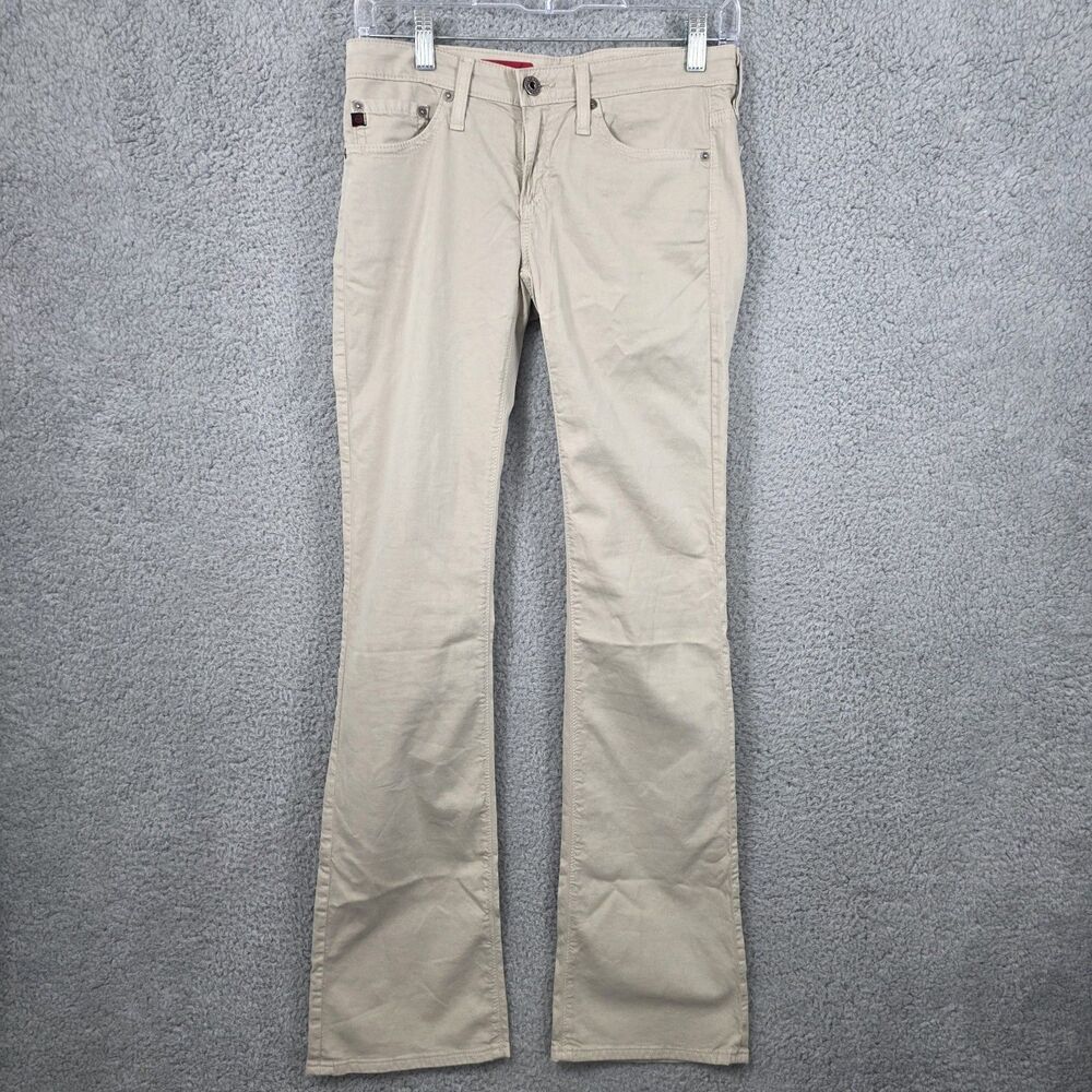 Adriano Goldschmied The Angel Boot Cut Jeans Women's 25R Beige 28x32